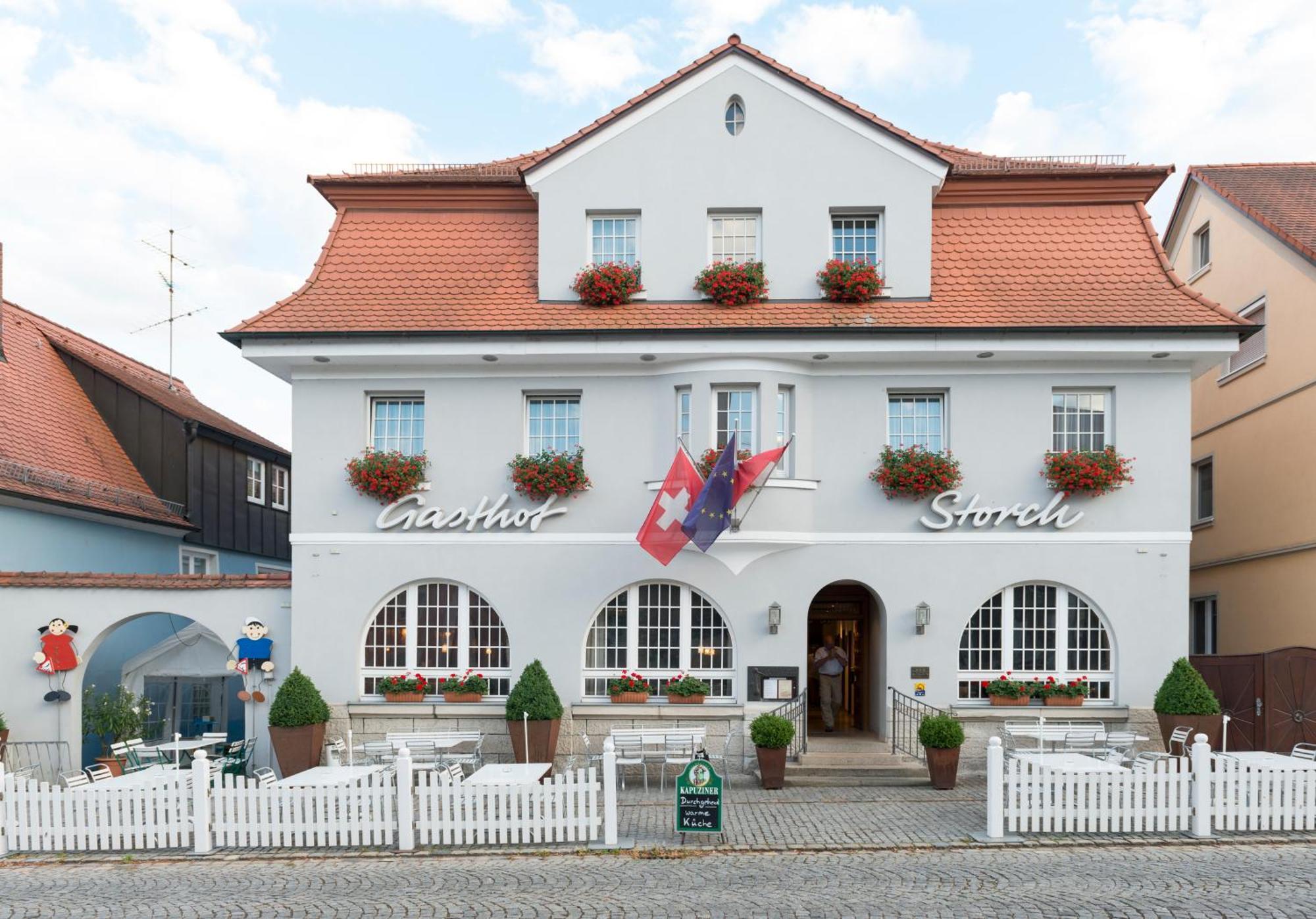 Hotel Gasthof Zum Storch Schlüsselfeld Extérieur photo